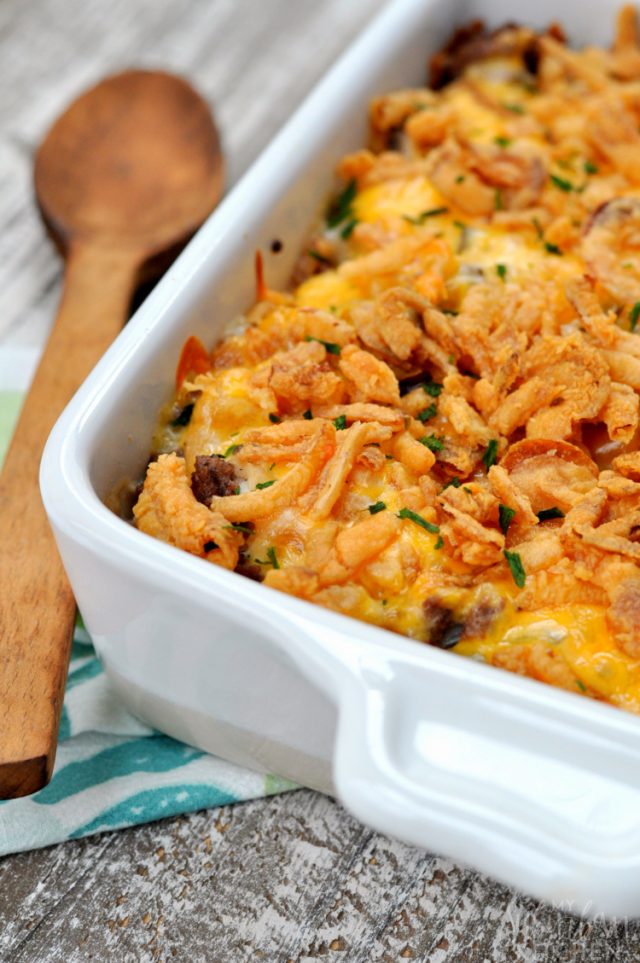 Tater Tot Casserole - My Suburban Kitchen