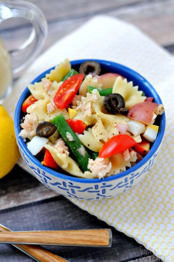 Niçoise Pasta Salad - An Amazing Summer Pasta Salad Recipe!