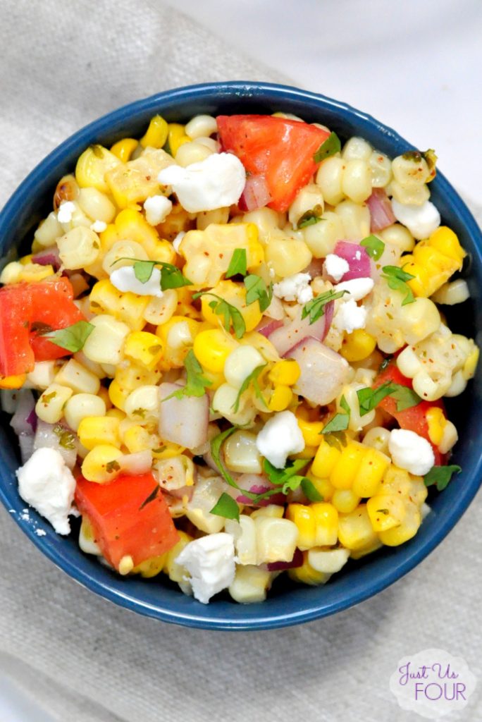 Summer Grilled Corn Salad - A Yummy Corn Salad Recipe