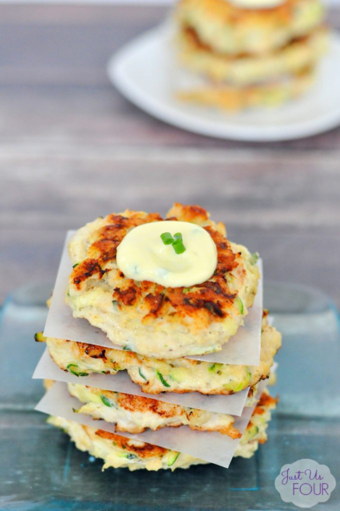 Paleo Chicken Zucchini Fritters