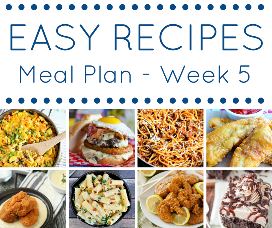 easy meal planning recipes