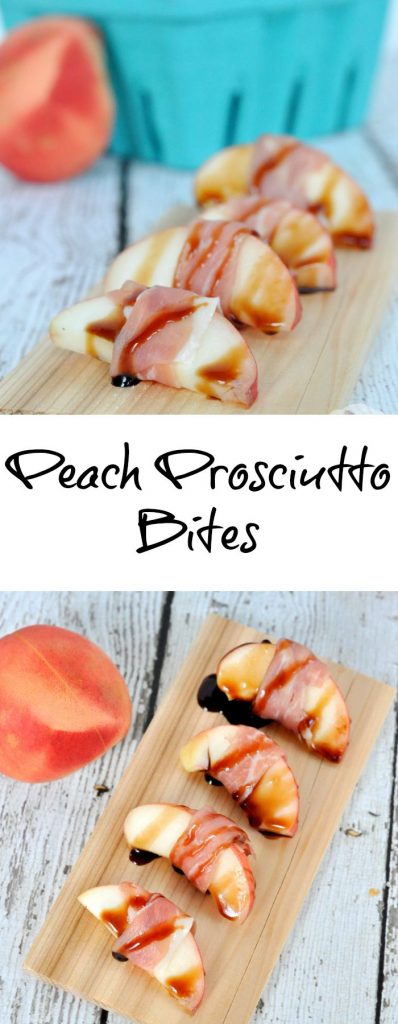 Peach Prosciutto Bites - My Suburban Kitchen