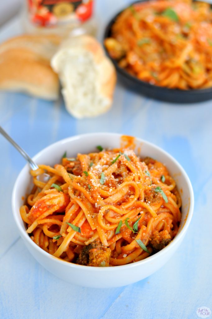 One Pot Shrimp Marinara - My Suburban Kitchen