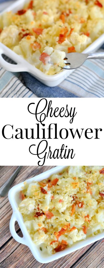 Cheesy Cauliflower Gratin - One of the Best Thanksgiving Side Dishes