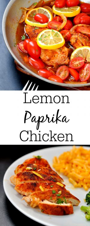 Weeknight Meals: Lemon Paprika Chicken - My Suburban Kitchen
