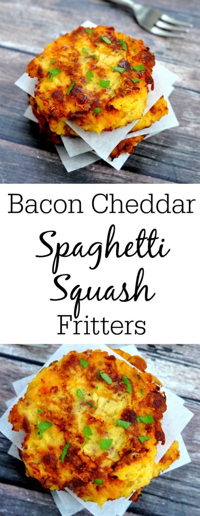 Bacon Spaghetti Squash Fritters - My Suburban Kitchen