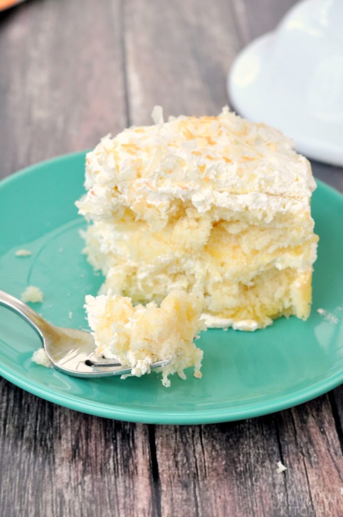 Grandmas Coconut Pineapple Cake - A Delicious Pineapple Coconut Cake