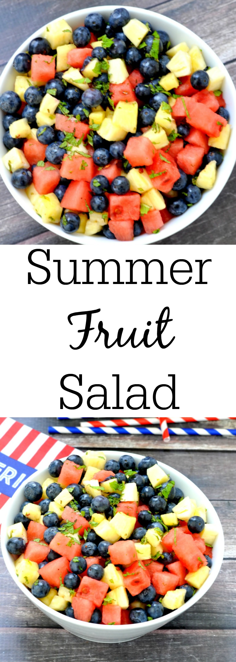 Perfect BBQ Ideas: Iced Tea and Mixed Summer Fruit Salad - My Suburban ...
