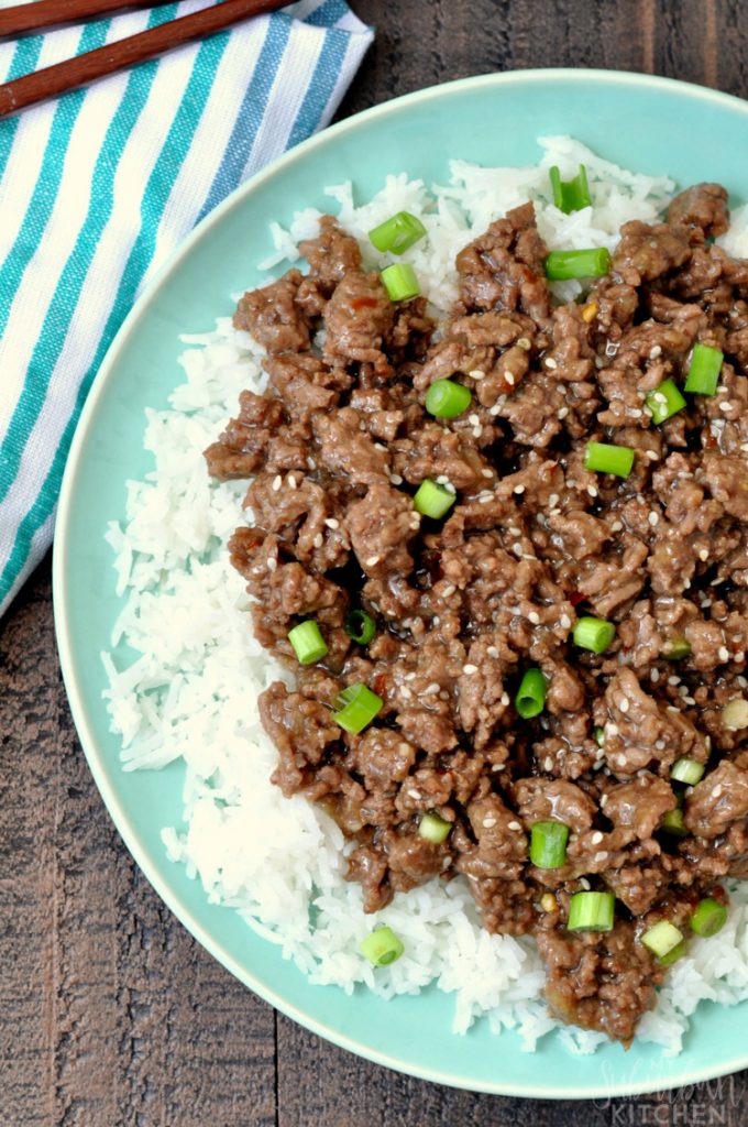 Easy Korean Beef - My Suburban Kitchen