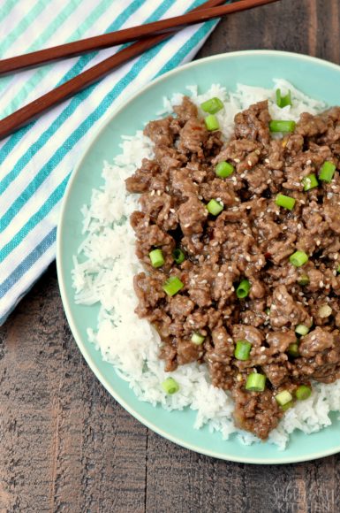 Easy Korean Beef - My Suburban Kitchen