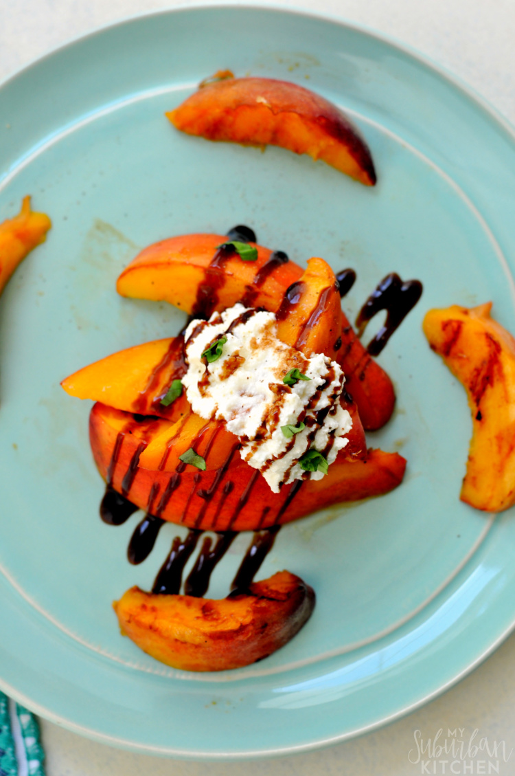Grilled Peaches with Ricotta - Delicious Fresh Peach Recipes