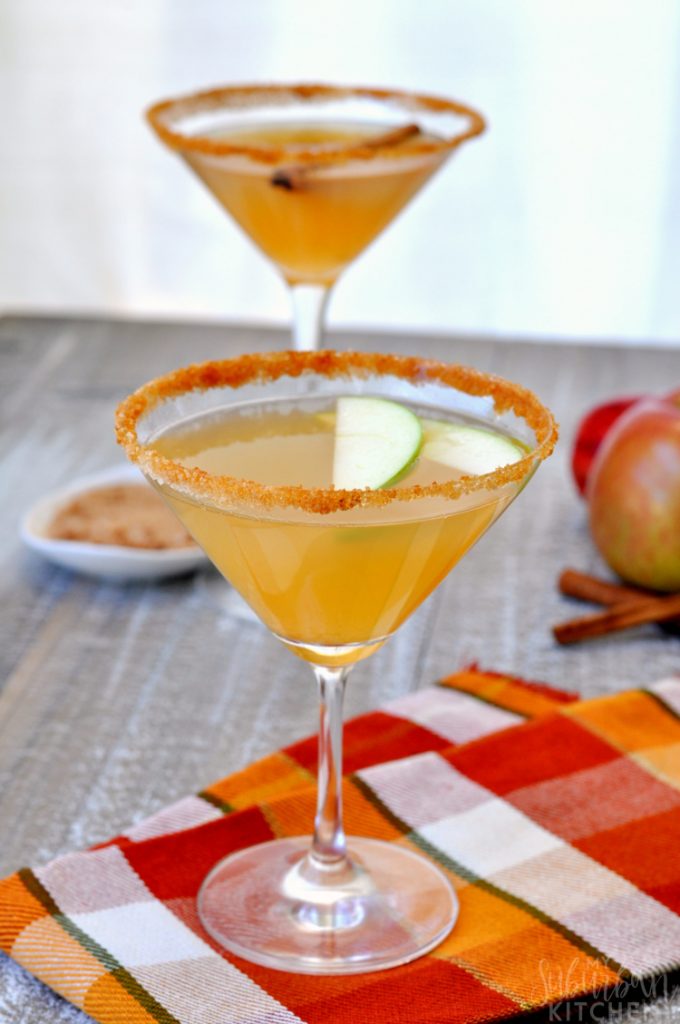 Cinnamon Apple Martini - One of the Best Cocktails for Fall