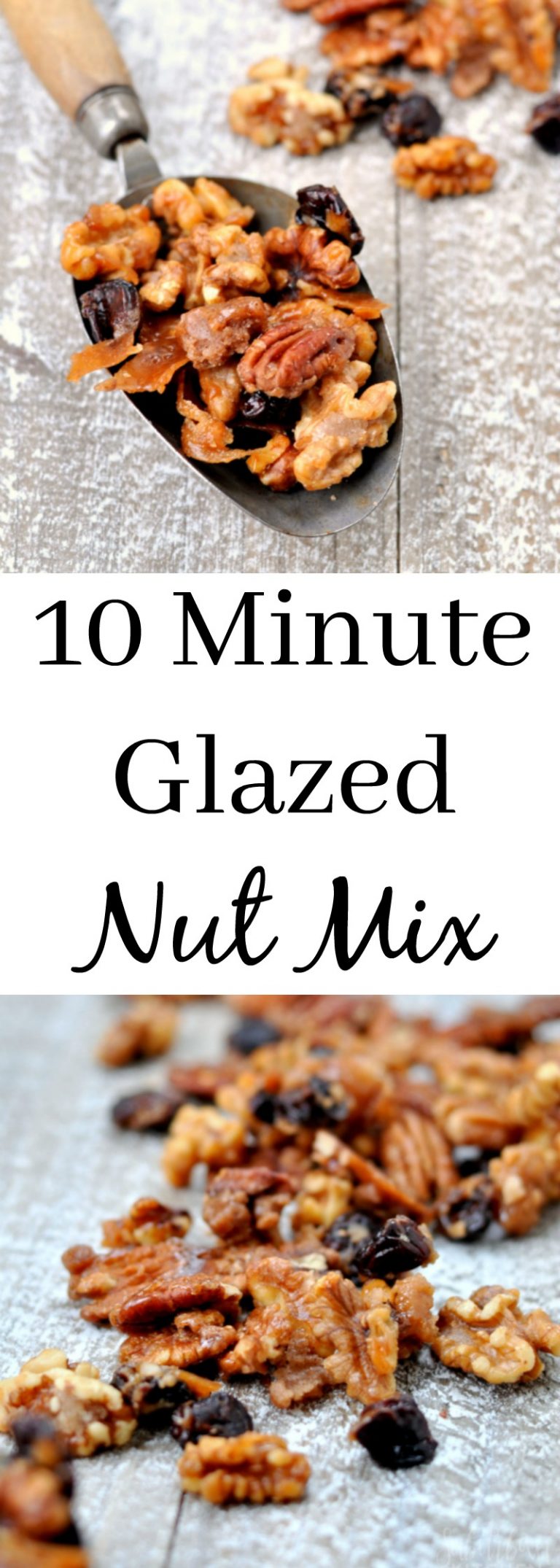 Ten Minute Easy Glazed Nut Mix - My Suburban Kitchen