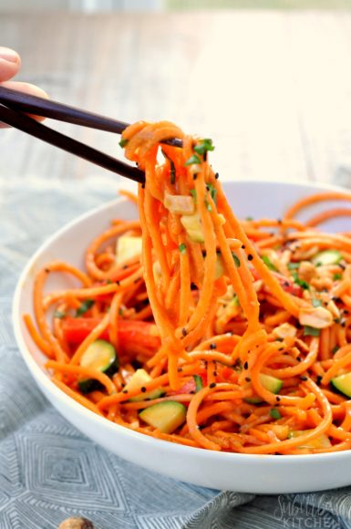 10 Minute Thai Veggie Noodles - My Suburban Kitchen