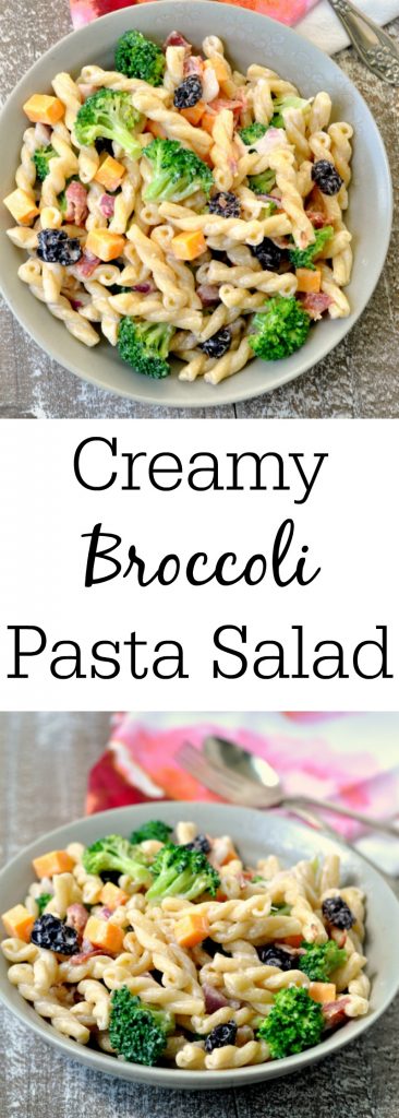 Creamy Broccoli Pasta Salad - A Pasta Salad Recipe