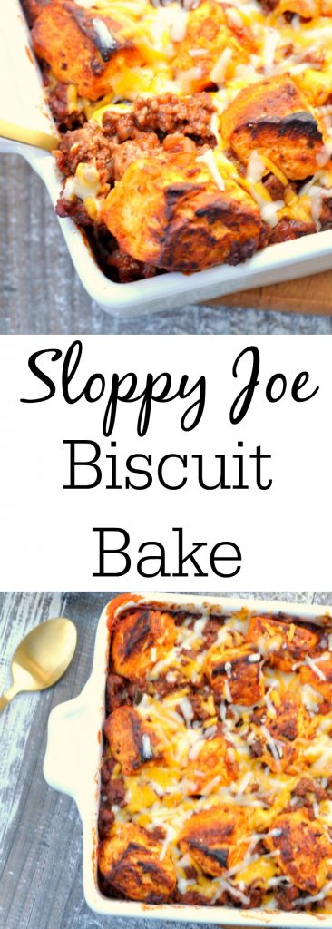 Sloppy Joe Biscuit Bake - A Delicious Biscuit Casserole To Make