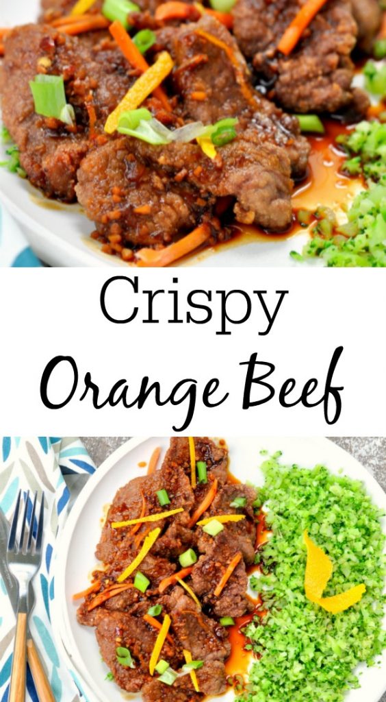 Crispy Orange Beef - My Suburban Kitchen