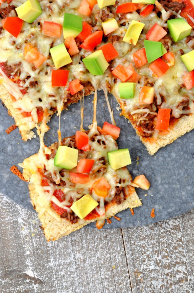 Healthier Mexican Pizza - My Suburban Kitchen