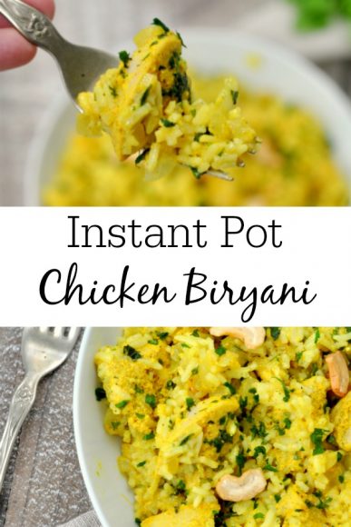 Instant Pot Chicken Biryani - My Suburban Kitchen