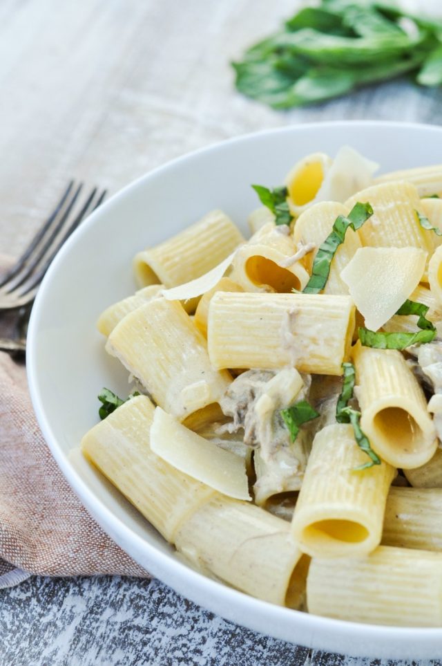 Rigatoni with Mustard Cream Sauce - My Suburban Kitchen