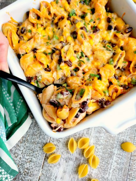 Cheesy Taco Pasta Bake - My Suburban Kitchen