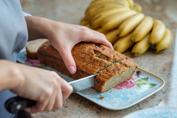 Easy 3 Ingredient Banana Bread Recipe - My Suburban Kitchen