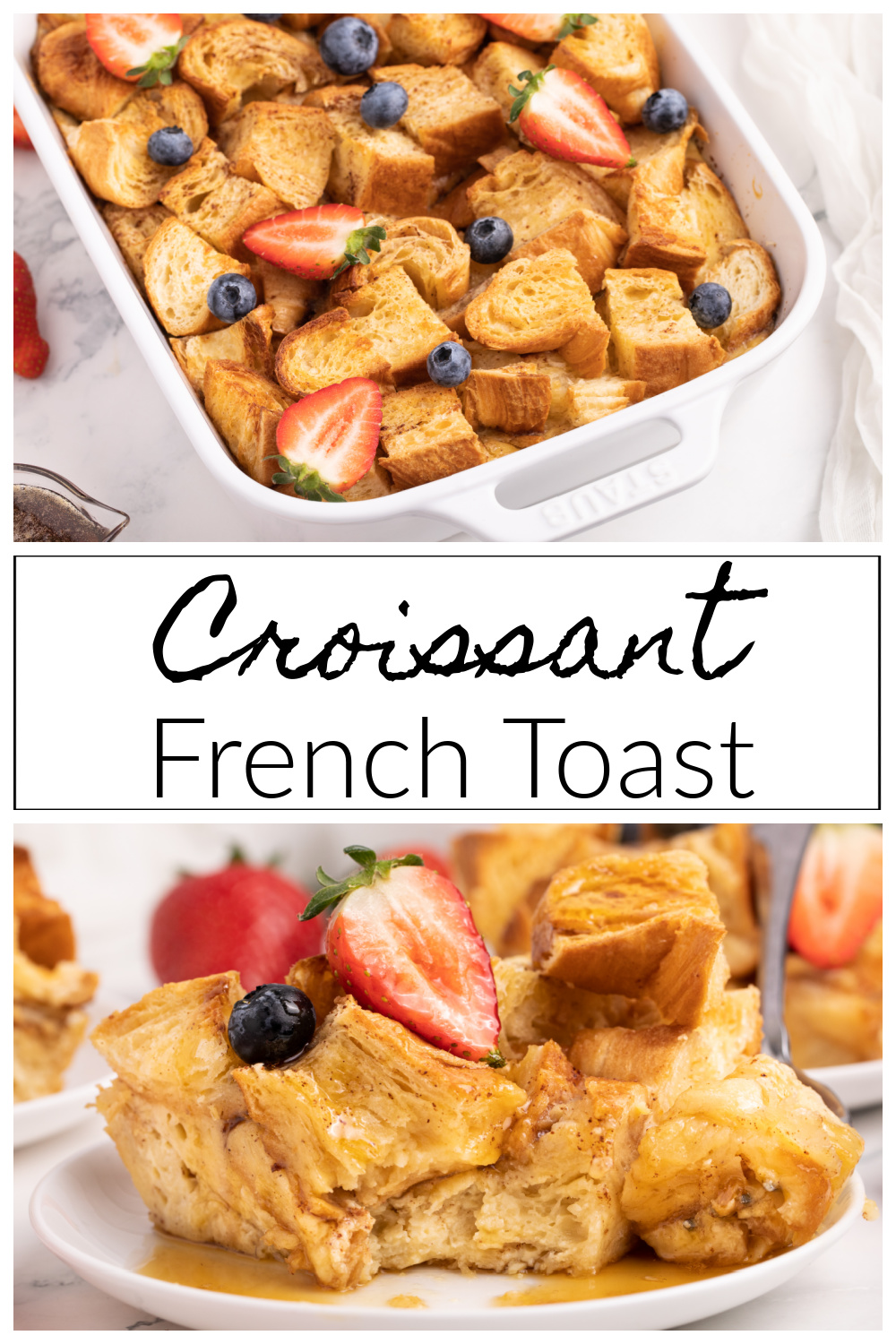 Croissant French Toast Casserole My Suburban Kitchen