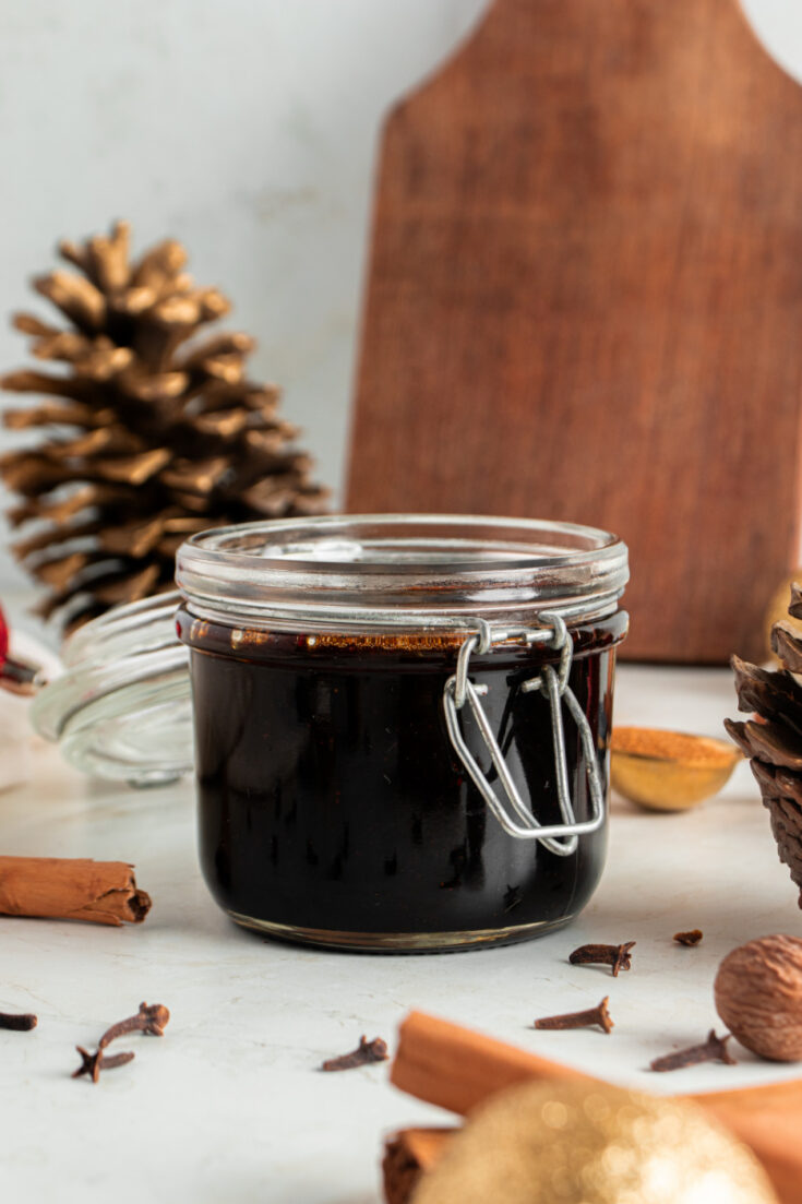 Homemade Gingerbread Syrup